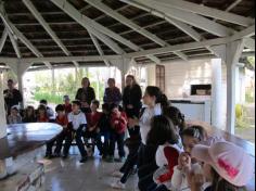 Aula de campo no 2º ano C