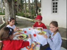 Aula de campo no 2º ano C