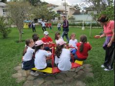 Aula de campo no 2º ano C