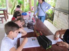 Aula de campo no 2º ano C