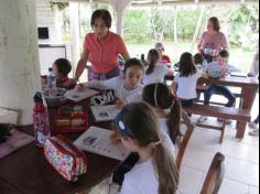 Aula de campo no 2º ano C