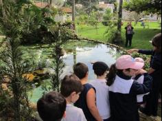 Aula de campo no 2º ano C