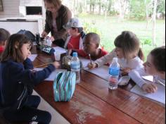 Aula de campo no 2º ano C