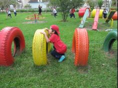 Aula de campo no 2º ano C