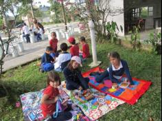 Aula de campo no 2º ano C