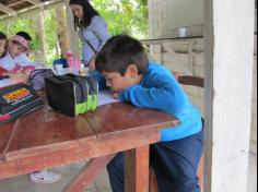 Aula de campo no 2º ano C