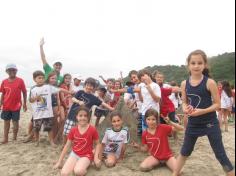 Segundos anos C, D e E em: Aula-passeio na praia