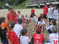 Segundos anos C, D e E em: Aula-passeio na praia