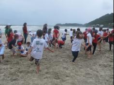 Segundos anos C, D e E em: Aula-passeio na praia