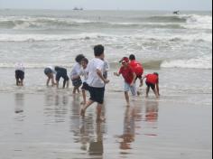 Segundos anos C, D e E em: Aula-passeio na praia