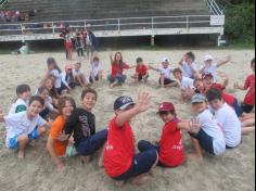 Segundos anos C, D e E em: Aula-passeio na praia