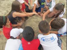 Segundos anos C, D e E em: Aula-passeio na praia