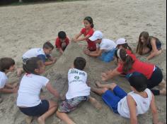 Segundos anos C, D e E em: Aula-passeio na praia