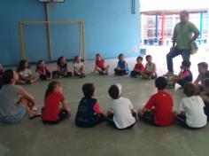 Torneio de futsal com o pai Marcos