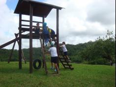 Confraternização entre os amigos do 1ºAno B