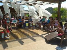 Momento relax no 5º ano B!