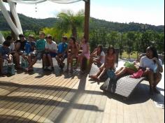 Momento relax no 5º ano B!