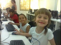 1º ano A na informática