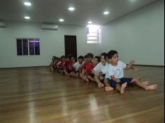 Jogos corporais no 1º ano D