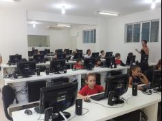 Primeira aula de Informática dos Segundos anos