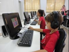 Primeira aula de Informática dos Segundos anos