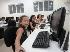 Primeira aula de Informática dos Segundos anos