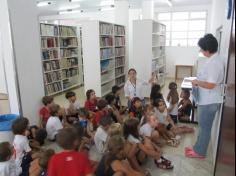 2º ano C visita a Biblioteca