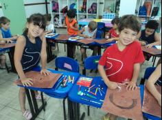 Artes plásticas no 1º ano D