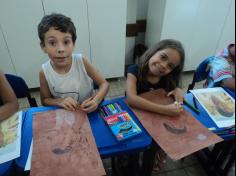 Artes plásticas no 1º ano D