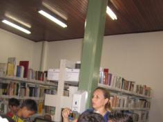 Aula de Campo do 5º ano B: Biblioteca Pública Norberto Cândido S. Junior