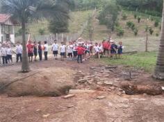 Grupo Águia  visita o sítio do amigo Miguel