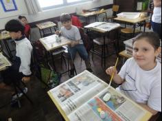 Grupo Feras na escola transformam pedras em bichos!