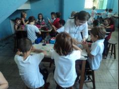 Aula de Arte no 2º ano C