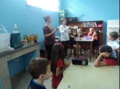 Aula de Arte no 2º ano C