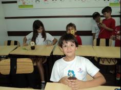 Oficina com a mãe Mariana no 3º ano D