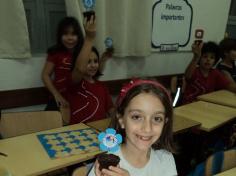 Oficina com a mãe Mariana no 3º ano D