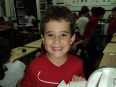 Oficina com a mãe Mariana no 3º ano D