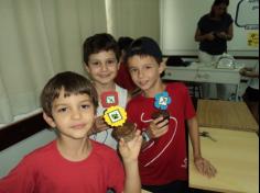 Oficina com a mãe Mariana no 3º ano D