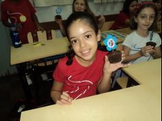 Oficina com a mãe Mariana no 3º ano D