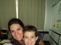 Oficina com a mãe Mariana no 3º ano D