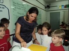 Oficina com a mãe Mariana no 3º ano D