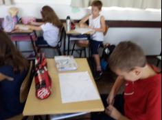 Contação de história no 2º ano B