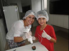 Dia de cupcake no 3º ano C