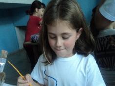 Arte com Fabrícia no 3º ano D