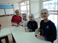 Hummm…teve cupcake no 3º ano C