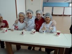 Hummm…teve cupcake no 3º ano C