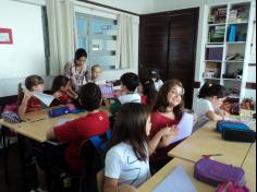 Oficinas com as mães do 3º ano B