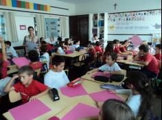 Oficinas com as mães do 3º ano B