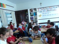 Oficinas com as mães do 3º ano B