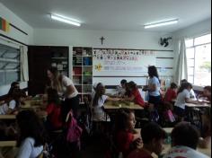 Oficinas com as mães do 3º ano B